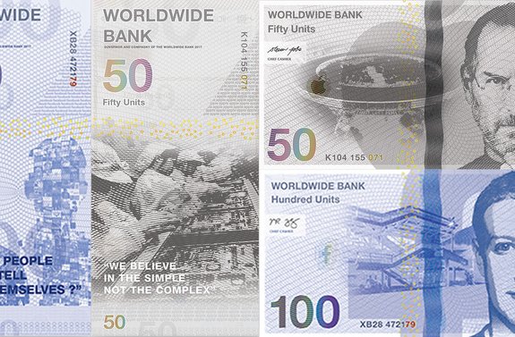 What if big brands had their own currency? A young designer's state of worldwide perplexity